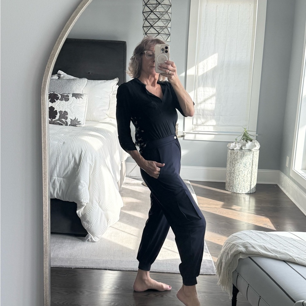 Susanna Monaco Navy Cargo Pants S